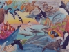 Aquatic Wonders Mural - Muralist Carolee Merrill