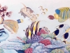 Coral Reef Aquatic Mural- Muralist Carolee Merrill