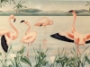 Flamingo Mural- Muralist Carolee Merrill