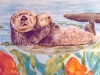 Sea Otter Mural- Muralist Carolee Merrill