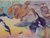 Aquatic Wonders Mural- Muralist Carolee Merrill