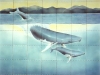 Tile Whale Mural- Muralist Carolee Merrill