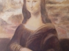 Mona Lisa Mural - Muralist Carolee Merrill