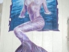 Mermaid Restaurant Mural - Muralist Carolee Merrill