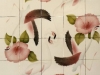 flamingo-mandala-tile mural-- Muralist Carolee Merril