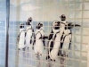 penguins tile mural - Muralist Carolee Merrill