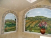 Tuscany Trompe L'oeil Mural - Muralist Carolee Merrill