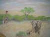 Africa Mural - Muralist Carolee Merrill