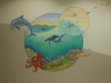 Aquatic Hospital  Mural  - Muralist Carolee Merrill