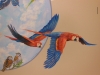 Birds and Sky Mural - Choc Hospital Murals