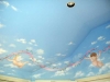 Cherubs Children's Mural - Muralist Carolee Merrill