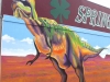 Dinosaur Mural   - Muralist Carolee Merrill