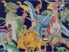 Dinosaur Collage - Muralist Carolee Merrill