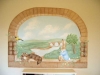 Peter Rabbit Mural - Muralist Carolee Merrill