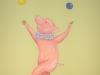 Little Piggie Children's  Mural  - Muralist Carolee Merrill