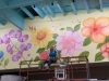 Floral Mural -  Muralist Carolee-Merrill