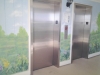 Carousel Hotel Elevator Mural- Muralist Carolee Merrill