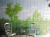 Carousel Hotel Elevator Mural- Muralist Carolee Merril