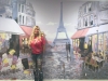 Paris Mural - Muralist Carolee Merrill