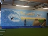 The Wave Mural - Muralist Carolee Merrill