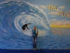 The Wave Mural - Muralist Carolee Merrill