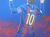 Lionel Messi Mural - Muralist Carolee Merrill