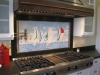 sailboats Tile Mural  - Muralist Carolee Merrill