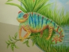 Tropical Reptile Mural - Choc Hospital Mural