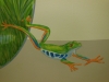 Tropical Reptile Mural - Choc Hospital Mural