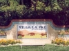 Villa la Paz Sign - Muralist Carolee Merrill