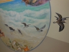 sandpiper Mural Beach mural- Choc Hospital Mural - Muralist Carolee Merrill