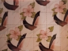 Flamingo Tile Mural - Muralist Carolee Merrill