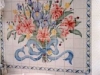 Floral Bath  Tile Mural - Muralist Carolee Merrill