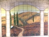 Tuscan Tile Mural --Muralist Carolee Merrill