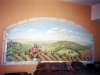Tuscany Trompe L'oeil Mural - Muralist Carolee Merrill