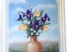 Tuscany Trompe L'oeil Mural - Muralist Carolee Merrill]
