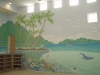 Tropical Aquatic Paradise Mural