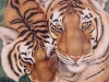 Tiger Tenderness Mural - Muralist Carolee Merrill