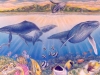 Aquatic Whale Mural - Muralist Carolee Merrill